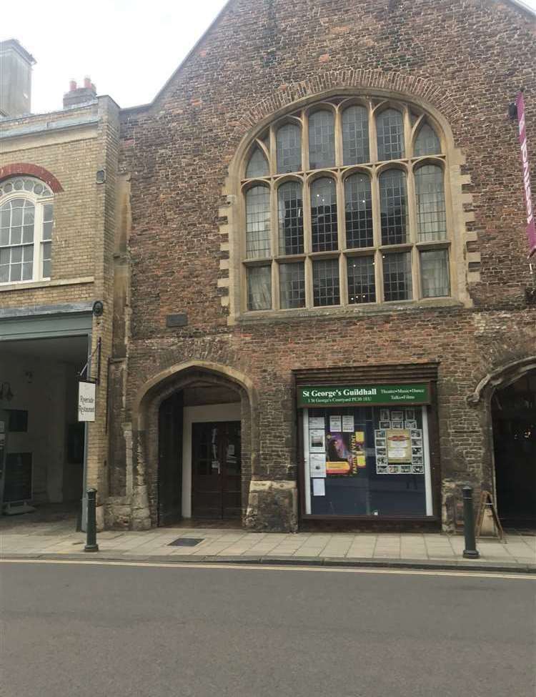 St George's Guildhall has a unique link with Shakespeare in that the Bard possibly performed at the venue in 1593