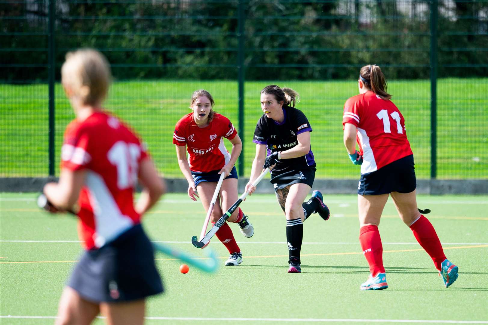 Pelicans Ladies against City of Peterborough 3rds at Alive Lynnsport. Picture: Ian Burt