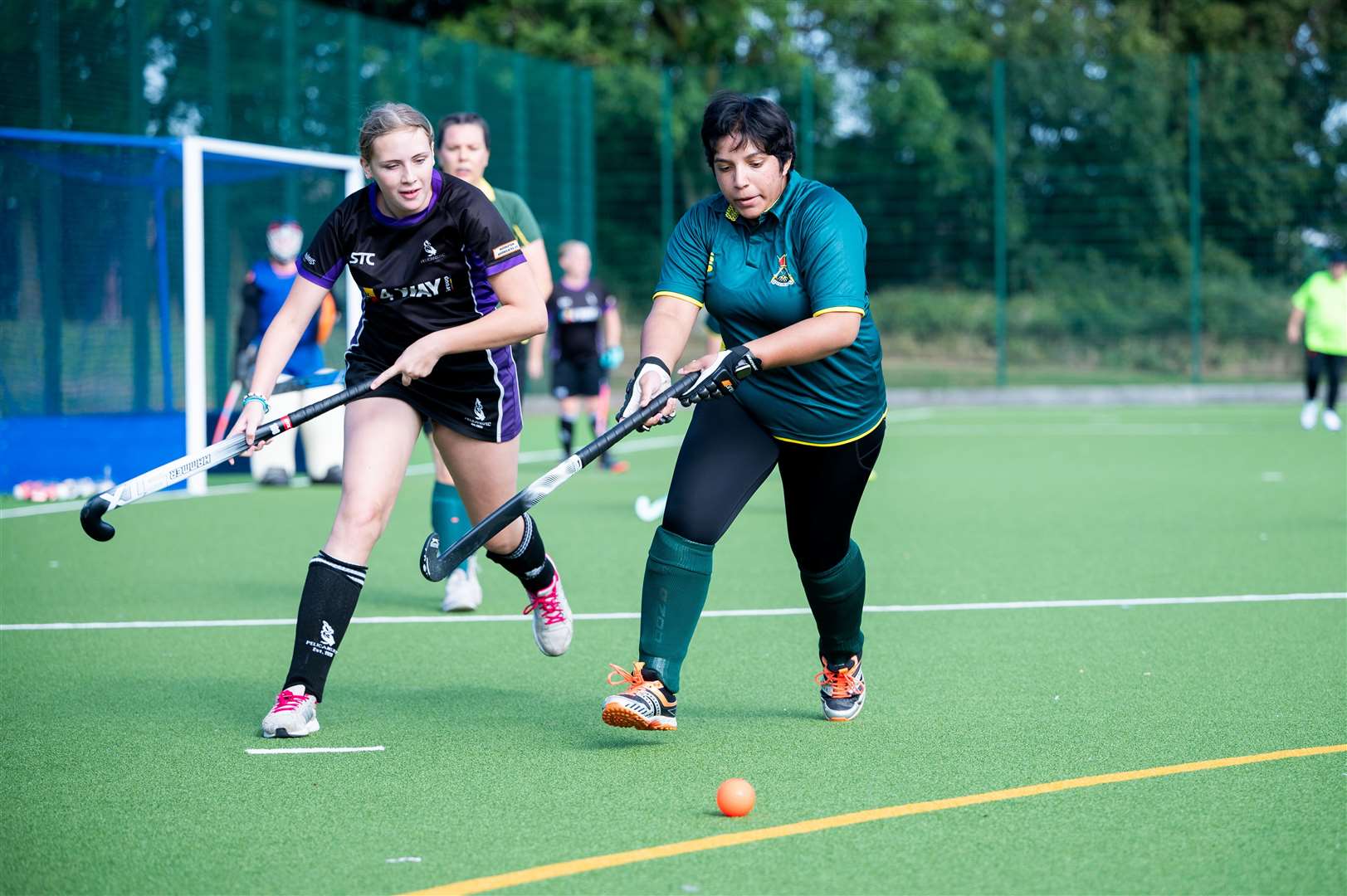Pelicans Ladies 3rds at home to Ely City on Saturday. Picture: Ian Burt