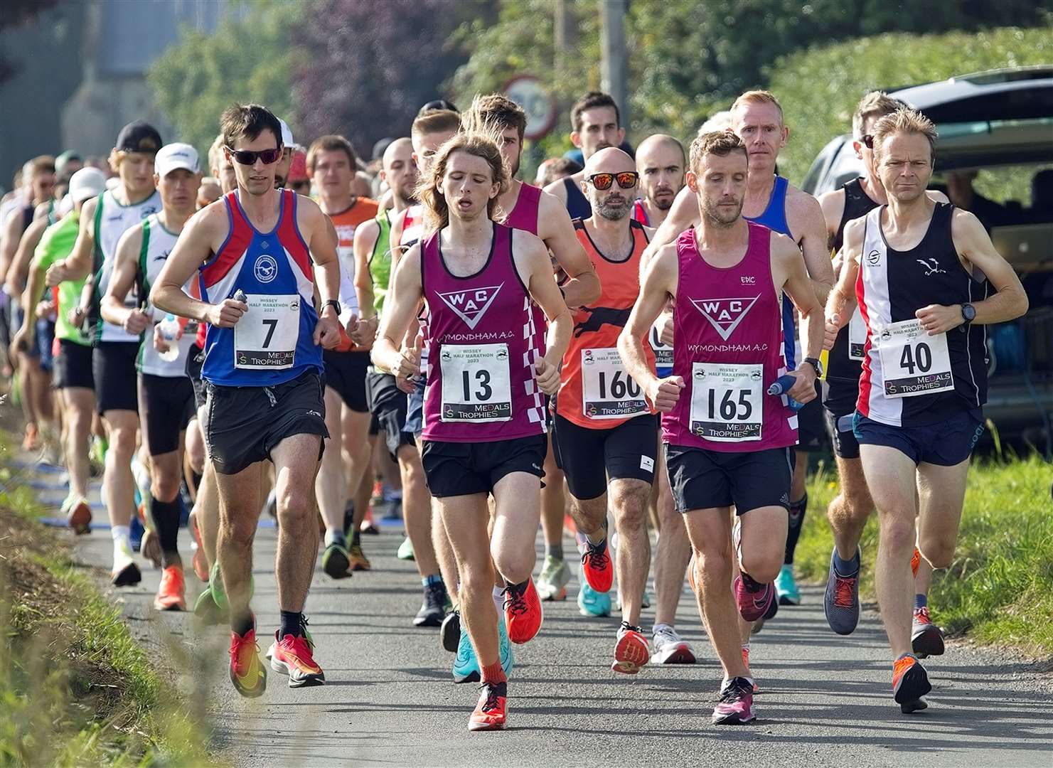 Action from the Wissey Half Marathon. Picture: Tony Payne
