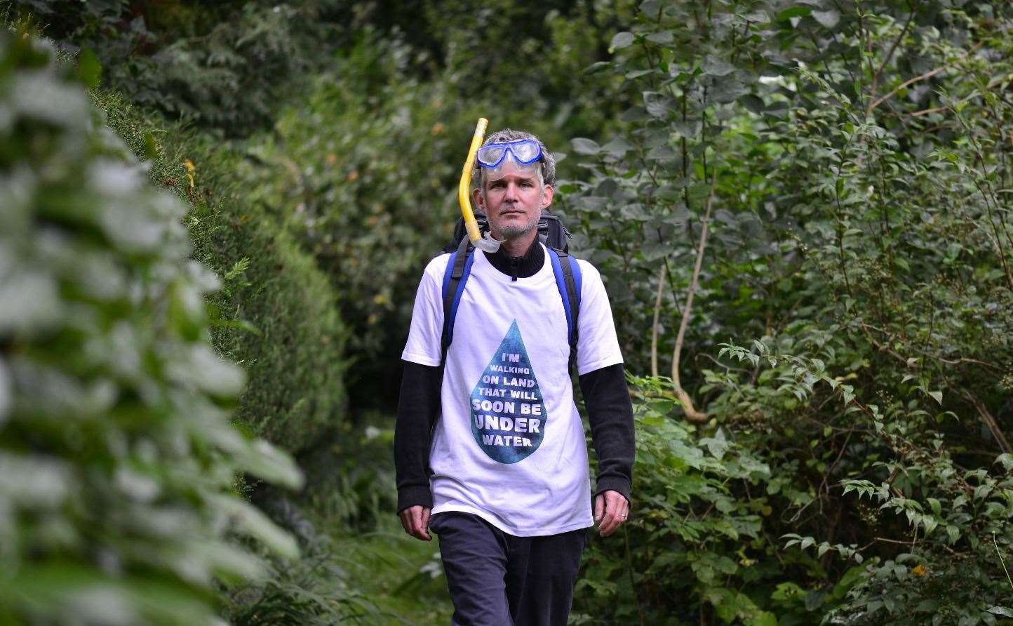 Dr Gardner will be walking 180 miles for the cause. (Picture: Louise Gardner)