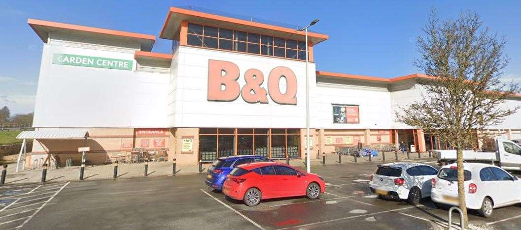 Curtis stole taps from B&Q without paying for it. Picture: Google Maps