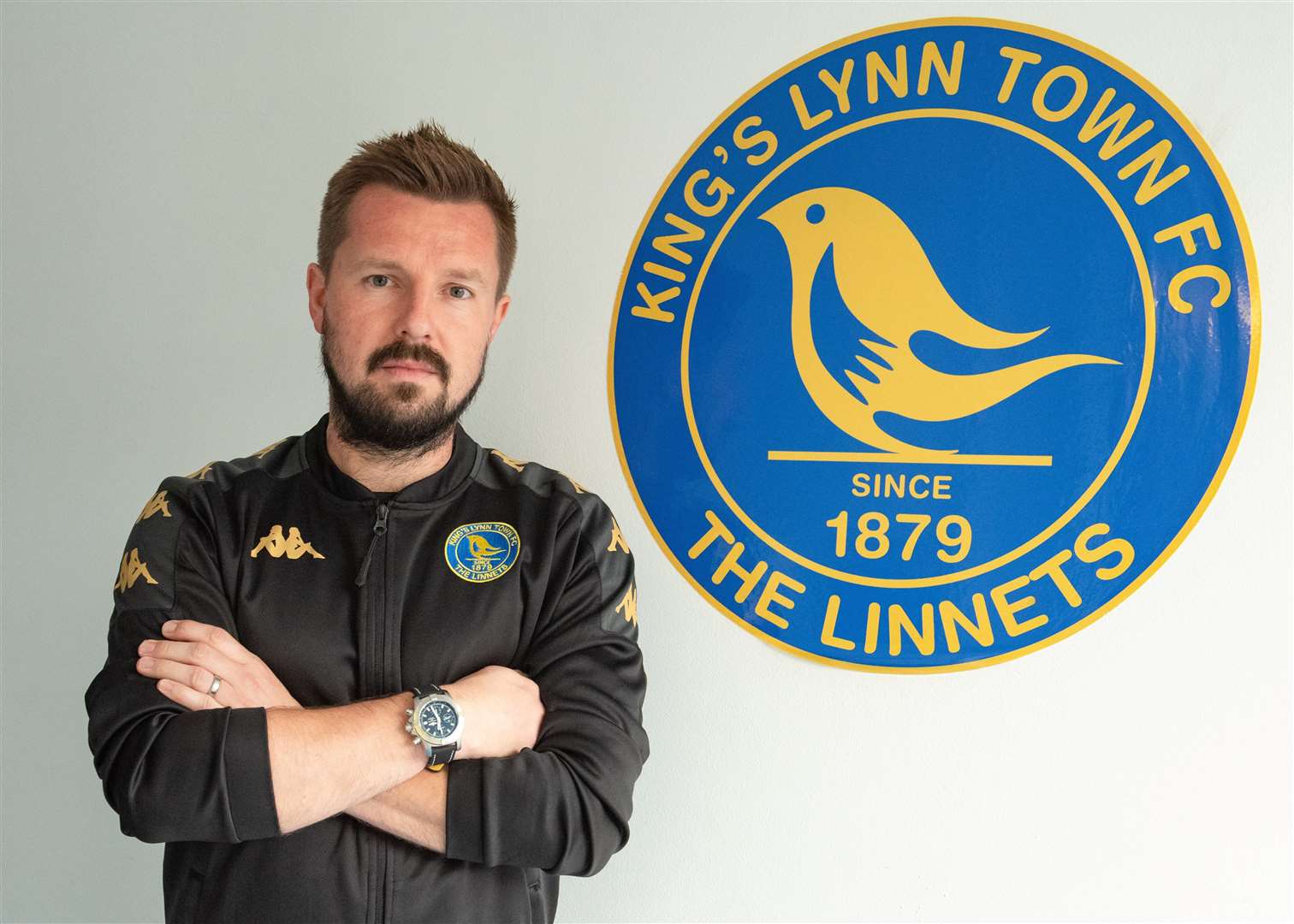 King's Lynn Town manager Adam Lakeland