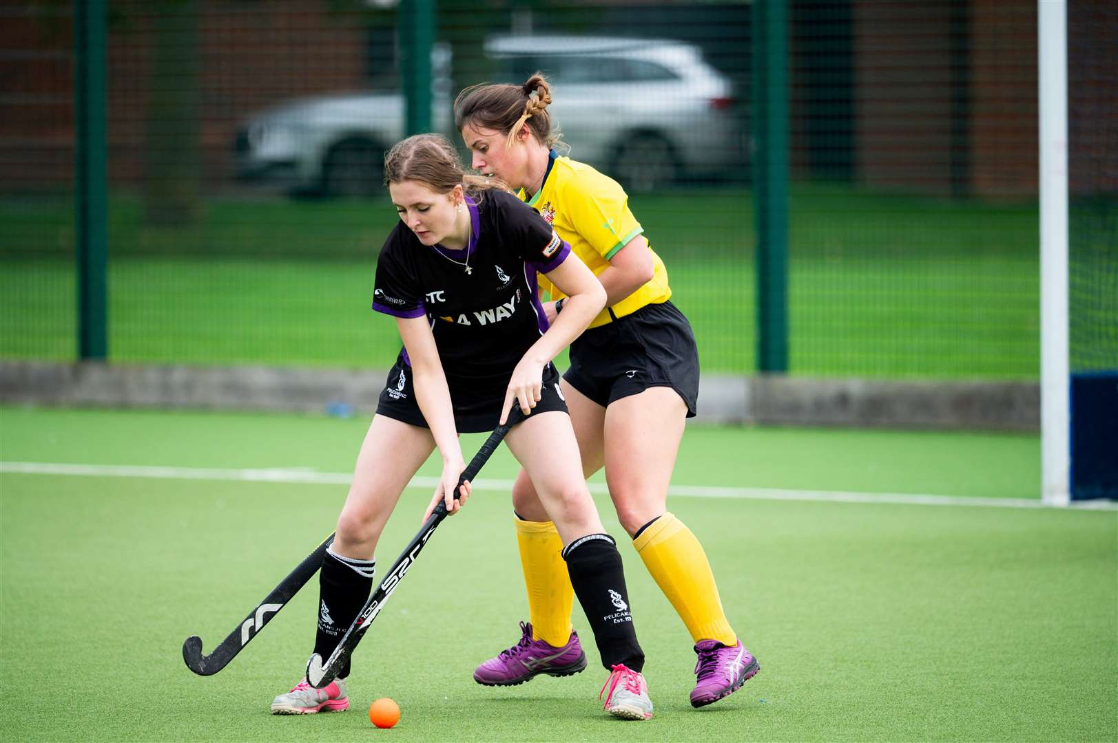 Action between Pelicans Ladies 2nds and Cambridge South at Alive Lynnsport. Picture: Ian Burt