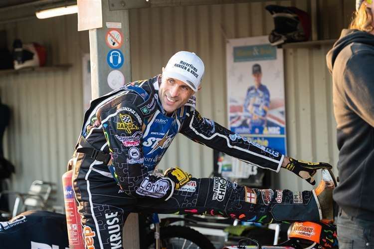 Niels Kristian Iversen will be back racing for the King's Lynn Stars in 2024