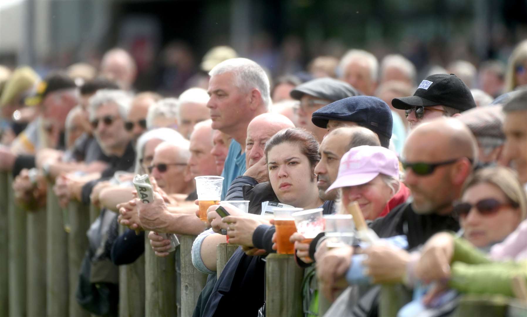 Crowds at a previous Fakenham race day
