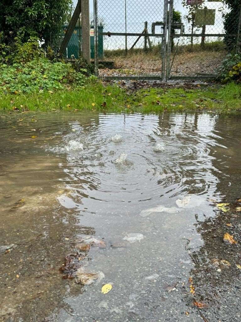 Sewage at Grimston. CREDIT: Gaywood River Revival