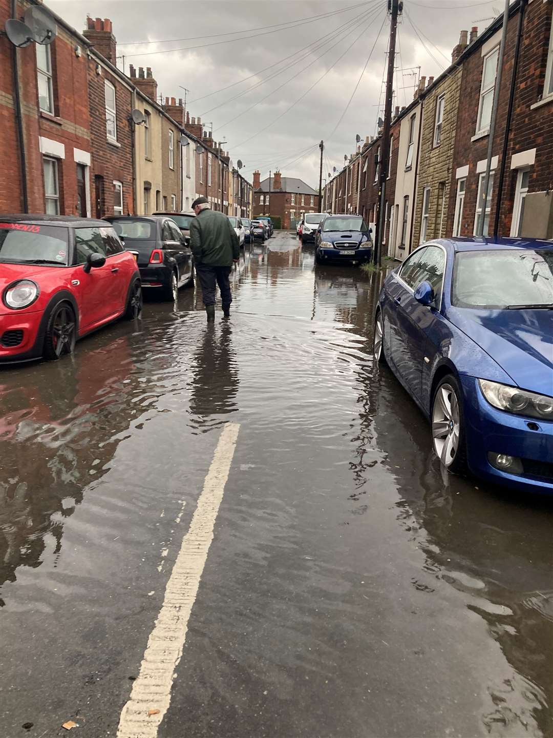 Paul Kerry's Diamond Street home has been flooded three times this year