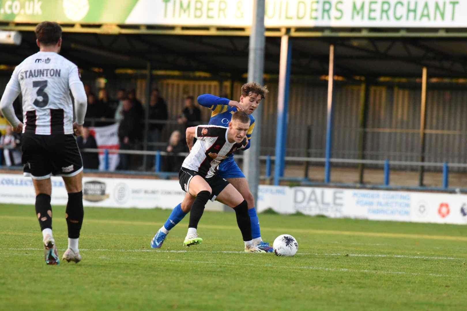 National League North action between King's Lynn Town and Spennymoor Town at The Walks. Picture: Tim Smith