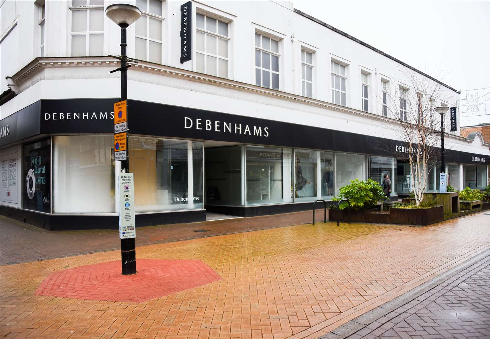 The old Debenhams building in Lynn could be turned around before Christmas, contractors say. Picture: Ian Burt