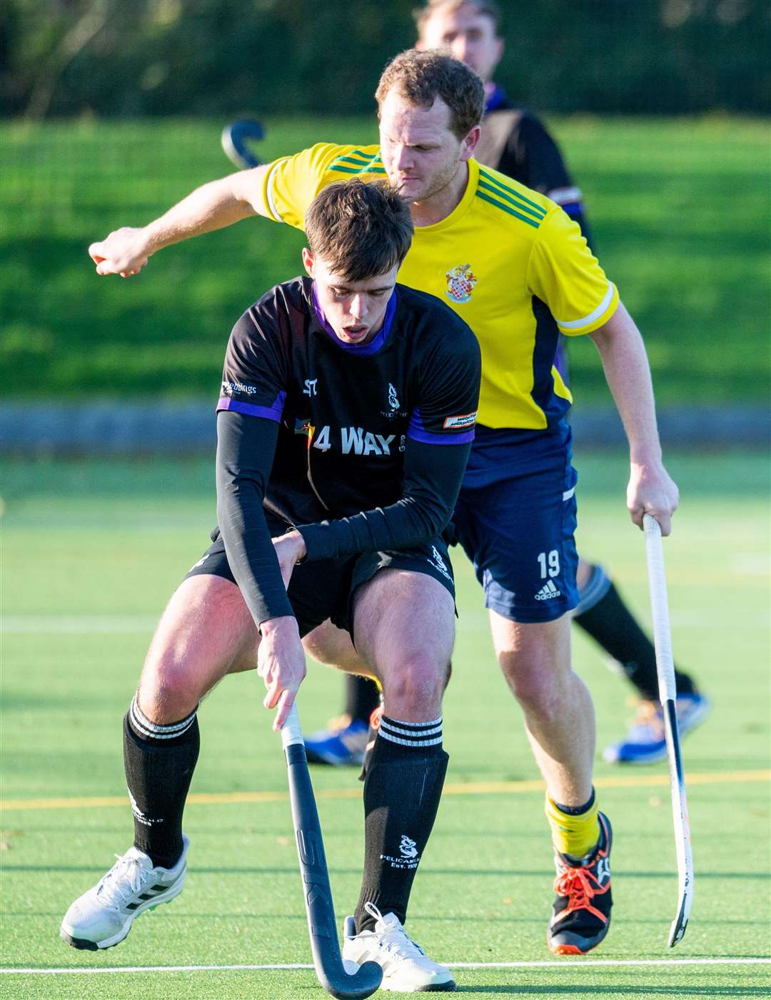 Action between Pelicans men's 1sts and Cambridge South 1sts at Alive Lynnsport. Picture: Ian Burt