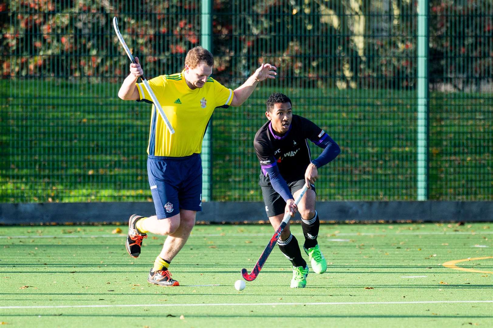 Action between Pelicans men's 1sts and Cambridge South 1sts at Alive Lynnsport. Picture: Ian Burt