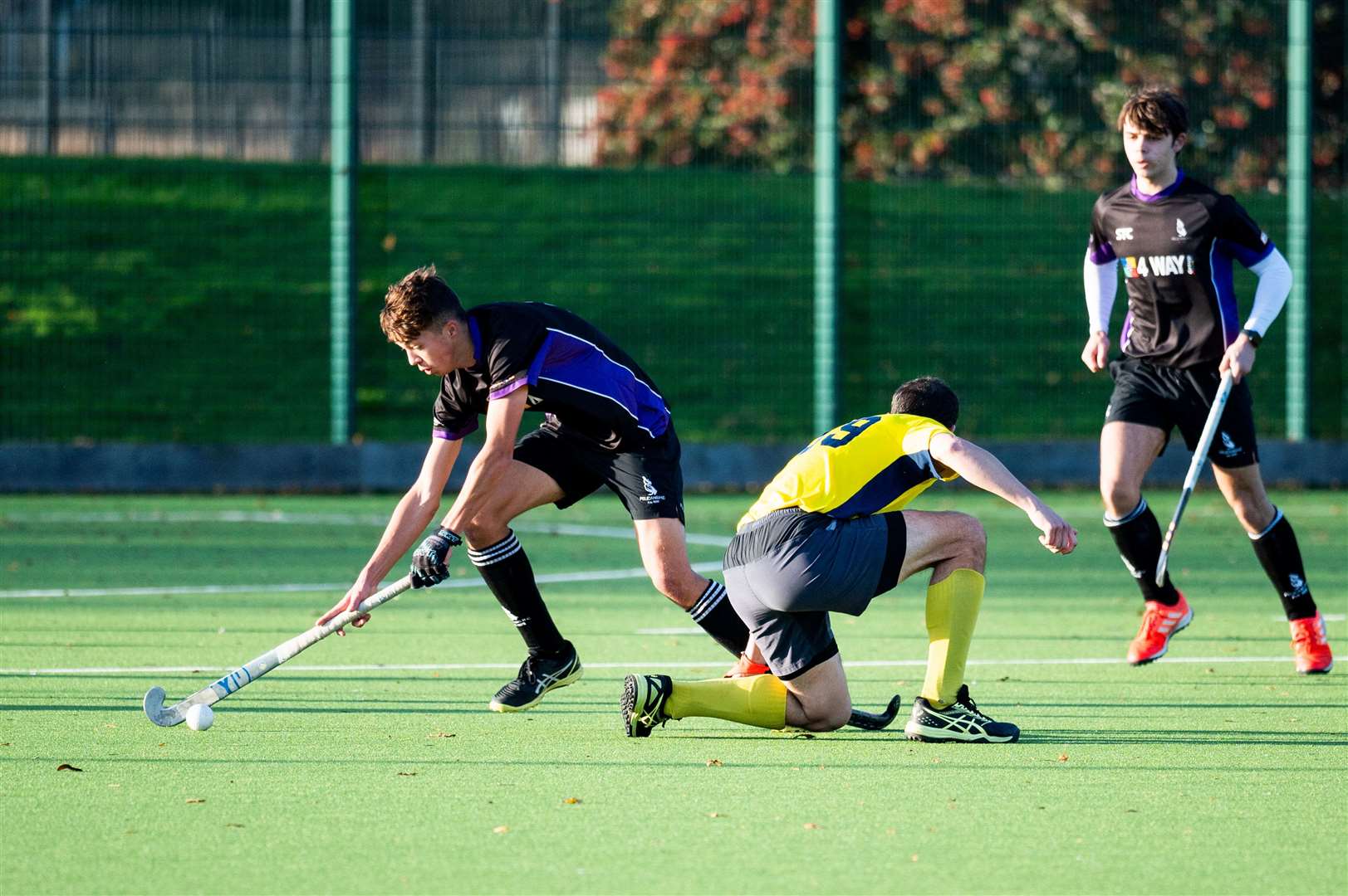 Action between Pelicans men's 1sts and Cambridge South 1sts at Alive Lynnsport. Picture: Ian Burt