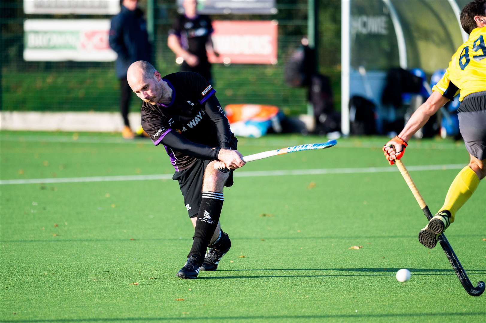 Action between Pelicans men's 1sts and Cambridge South 1sts at Alive Lynnsport. Picture: Ian Burt