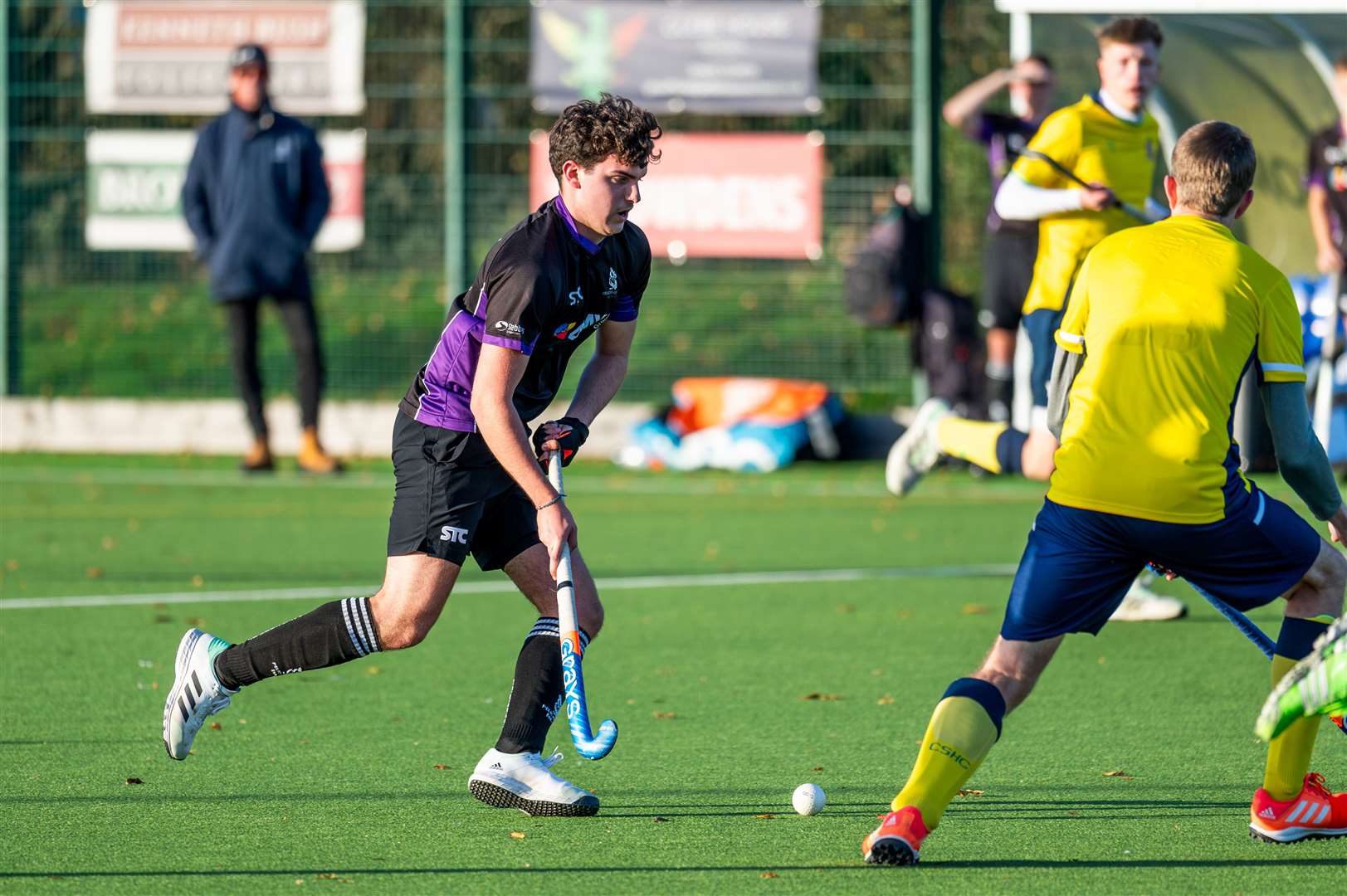 Action between Pelicans men's 1sts and Cambridge South 1sts at Alive Lynnsport. Picture: Ian Burt