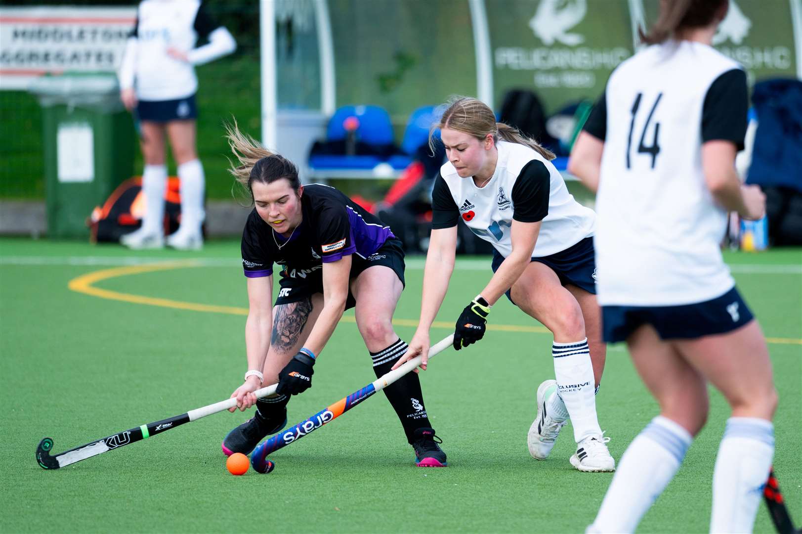 Pelicans Ladies 1sts against Spalding 1sts at Alive Lynnsport. Picture: Ian Burt