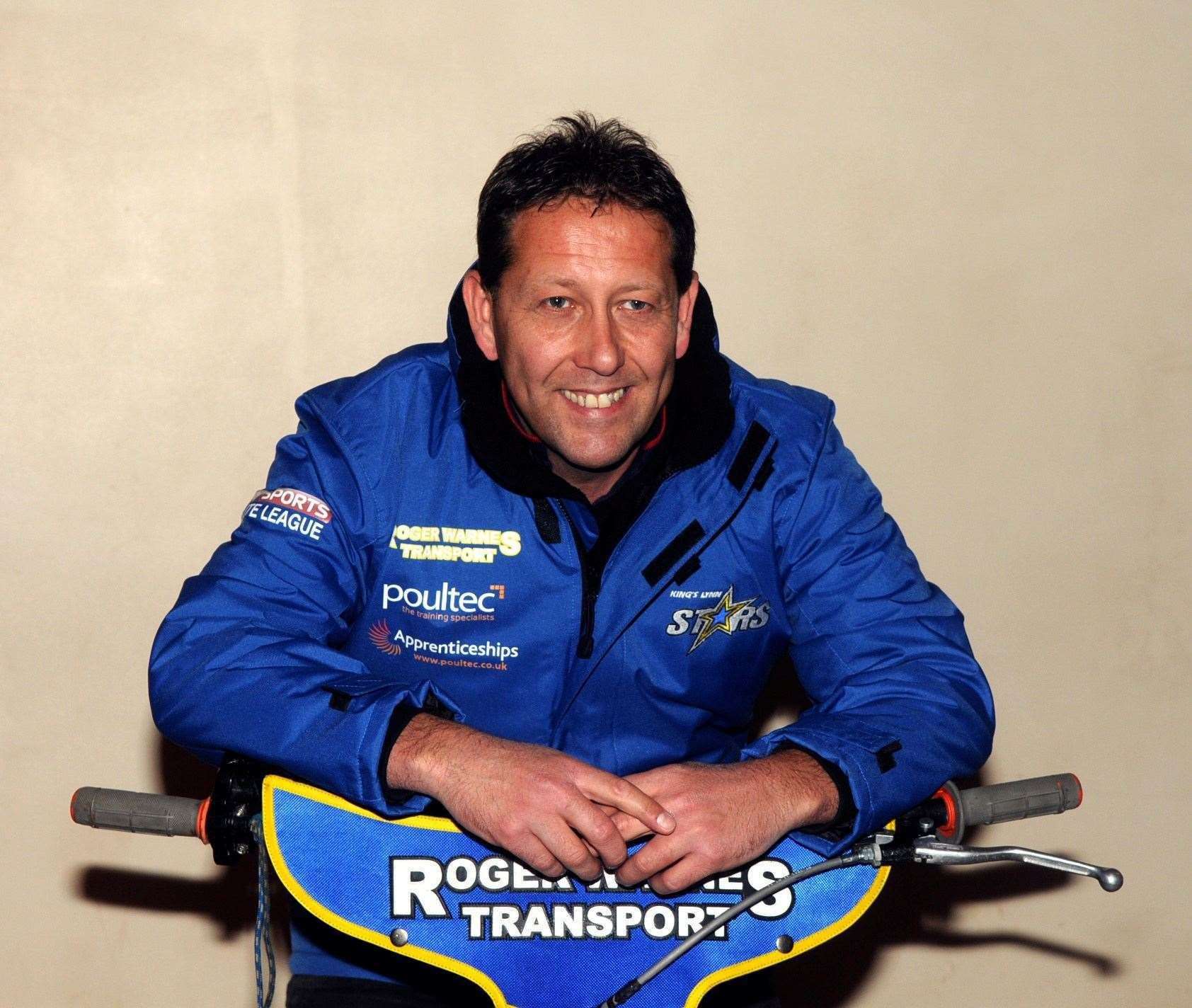 King's Lynn Stars team boss Rob Lyon