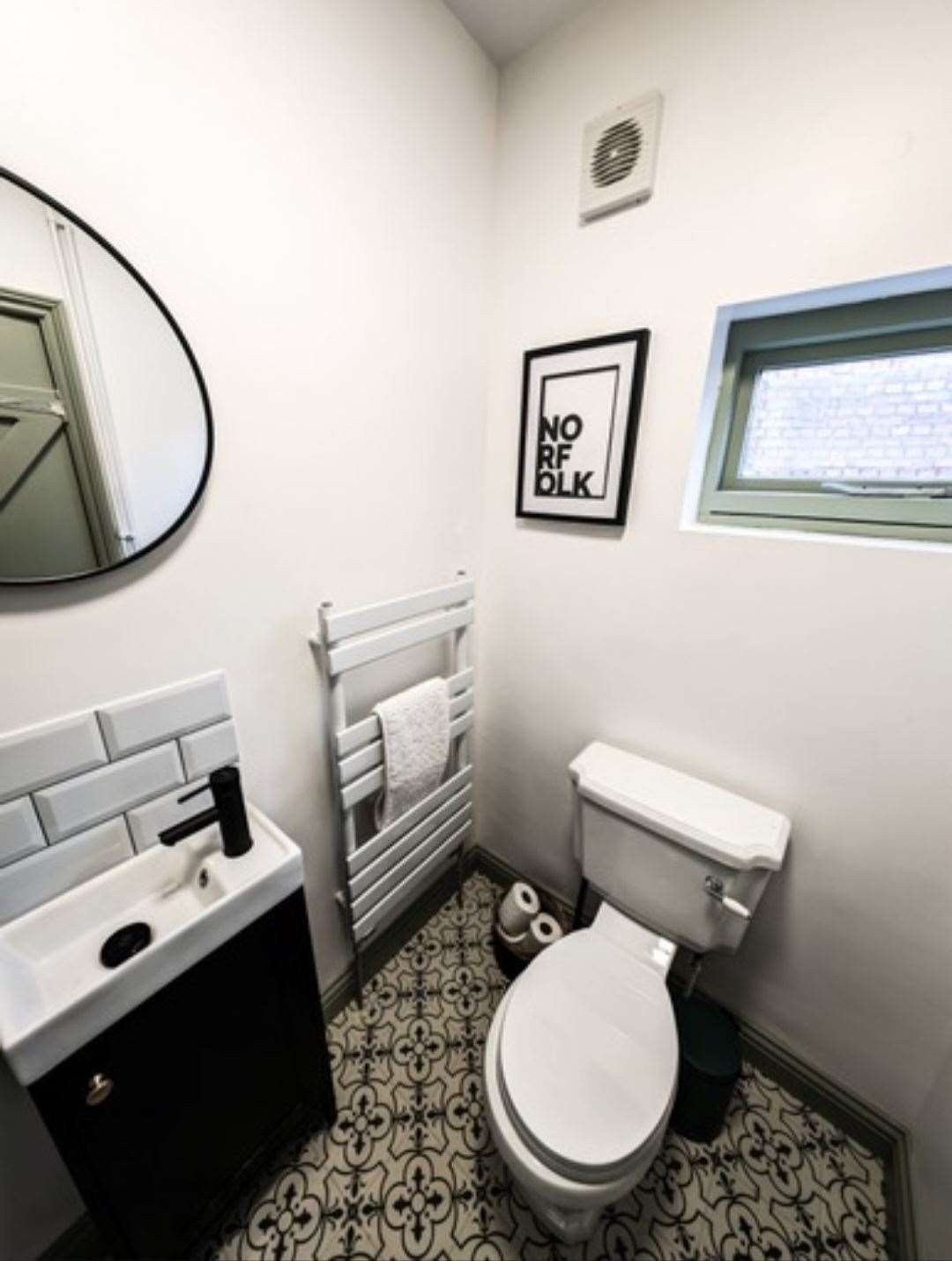 A bathroom is one of the rooms available in The White Hart. Picture: Ben Hicks