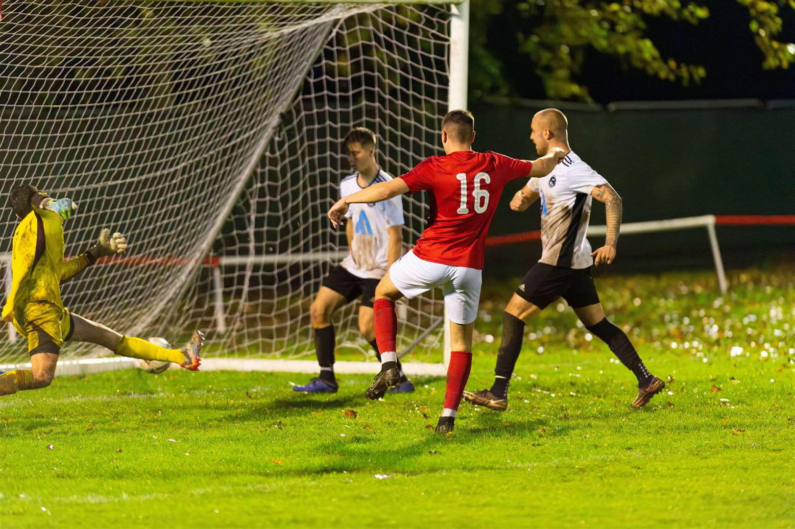 Fletcher Toll scored his first goal for his new club. Picture: Ian Burt