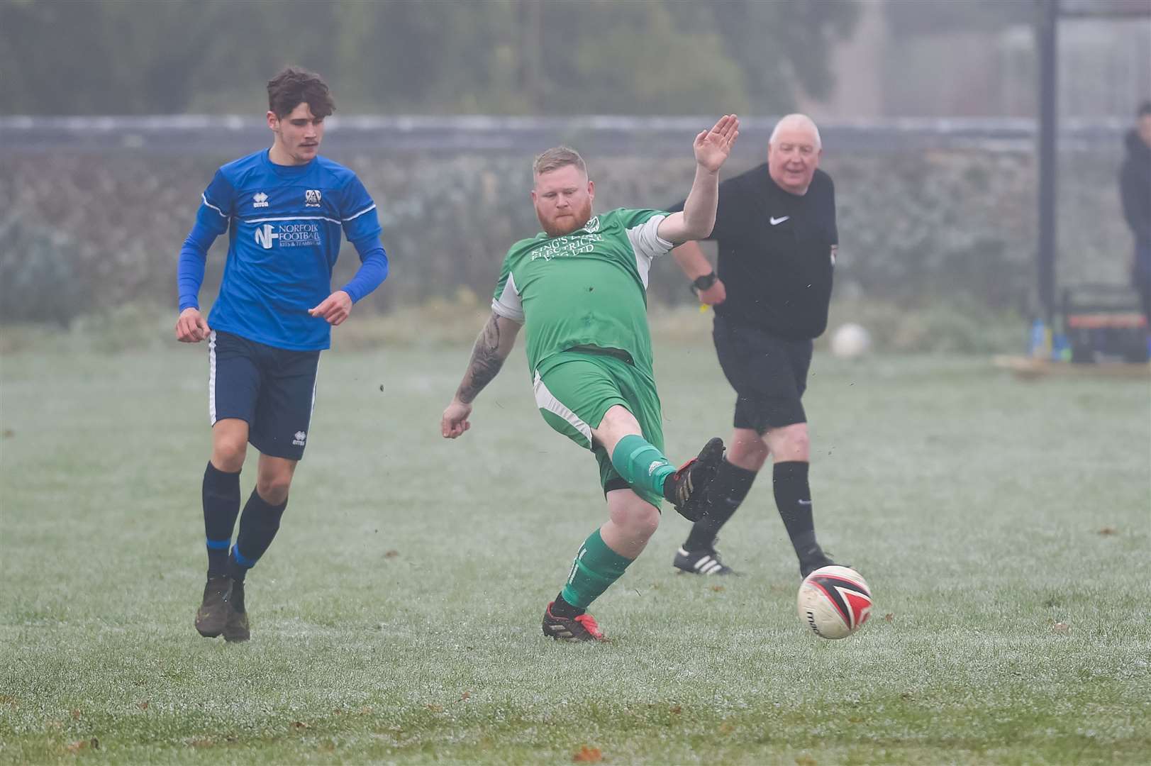 Ingoldisthorpe against Attleborough Town Reserves in the CS Morley Cup on Saturday. Picture: Ian Burt