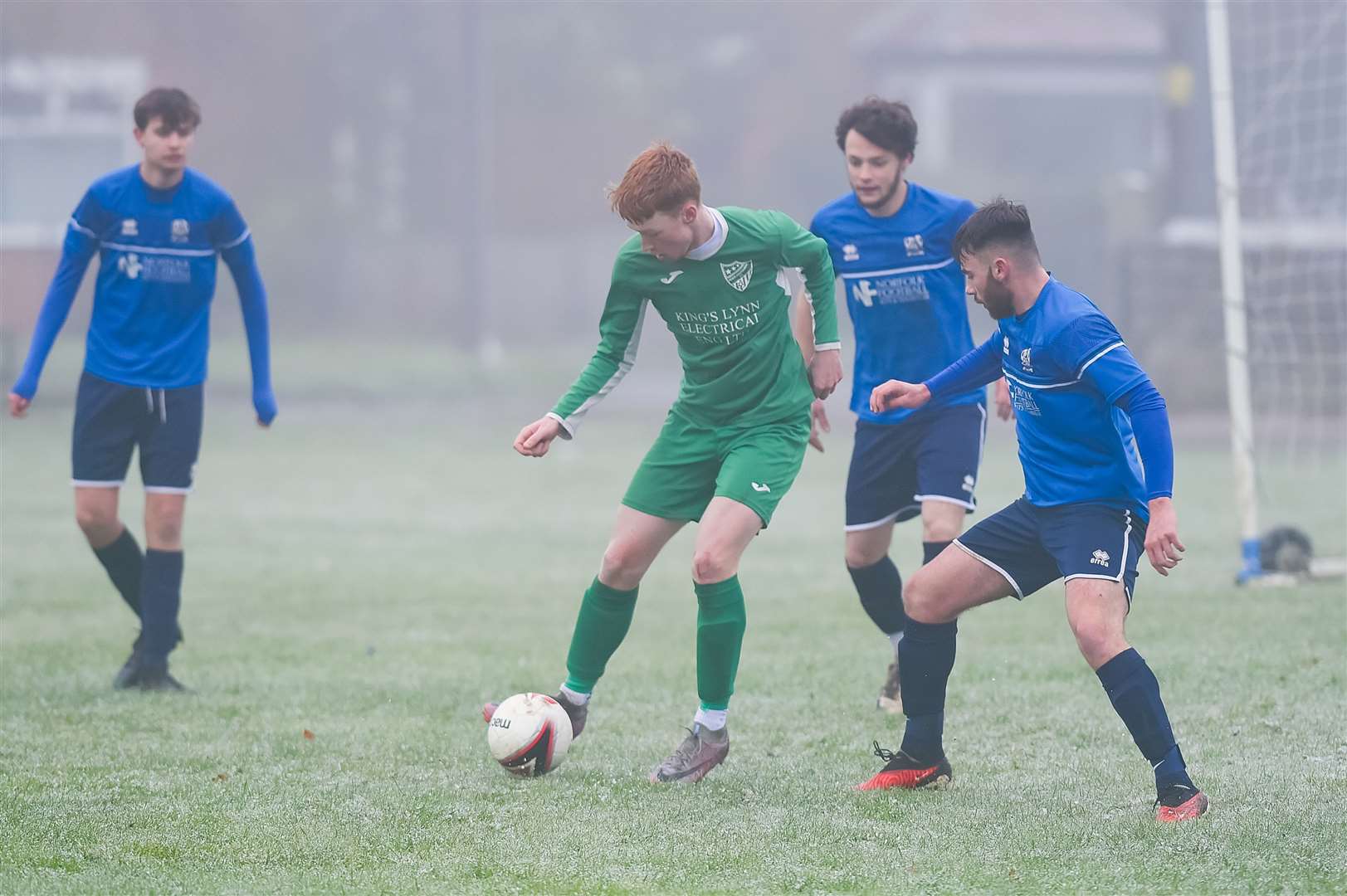 Ingoldisthorpe against Attleborough Town Reserves in the CS Morley Cup on Saturday. Picture: Ian Burt