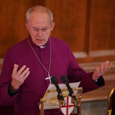 Archbishop of Canterbury to use Christmas Day sermon to highlight Gaza suffering