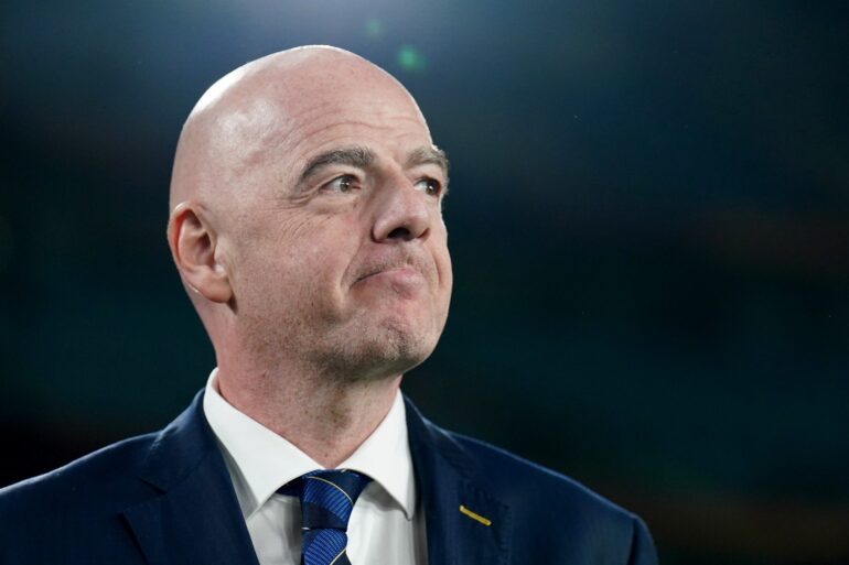 Gianni Infantino calls for automatic forfeit when fans commit racist abuse