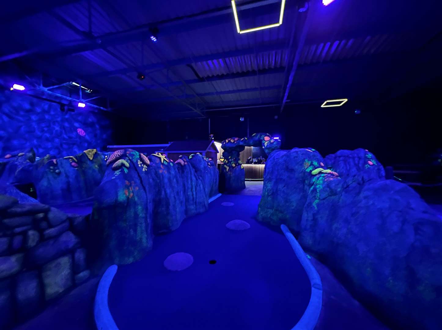 The crazy golf venue has proven popular since opening last year