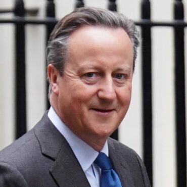 Lord Cameron aims to stop Middle East conflict from ‘spilling over’ during new visit