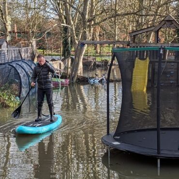 Maidenhead flooding: Gardens become lakes amid worries homes will be uninsurable