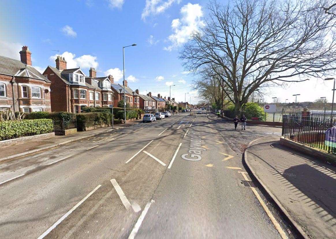 The A148 Gaywood Road in Lynn - outside KES Academy. Picture: Google Maps