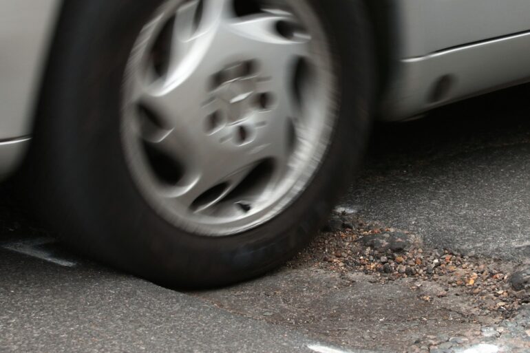 Pothole claims increased by 40% last year