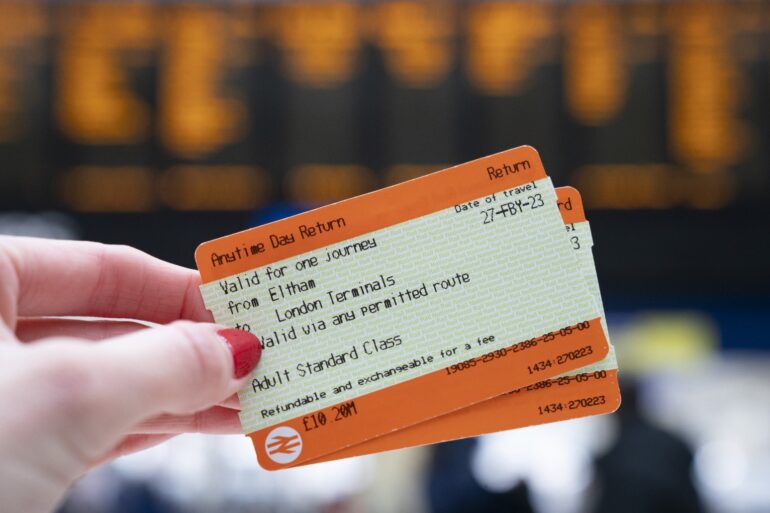 Seven-day train ticket sale starts next week