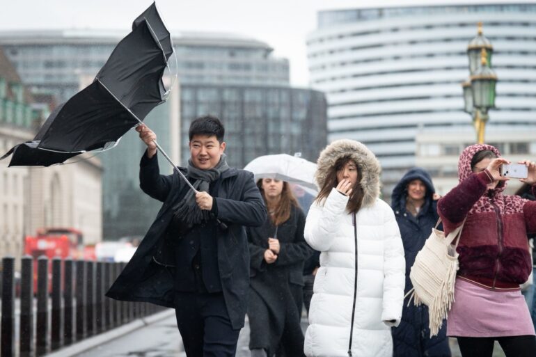 Storm Isha to batter whole of UK with wind and rain in ‘rare’ weather cycle