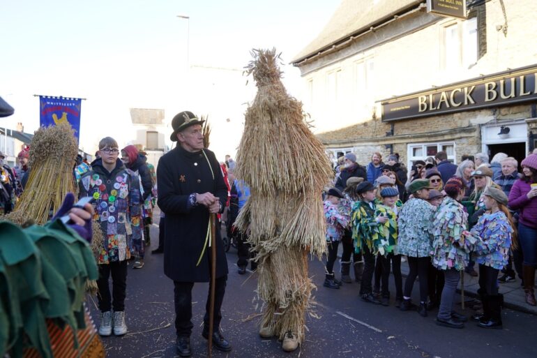 Straw Bear Festival kicks off in spectacular fashion in Whittlesea