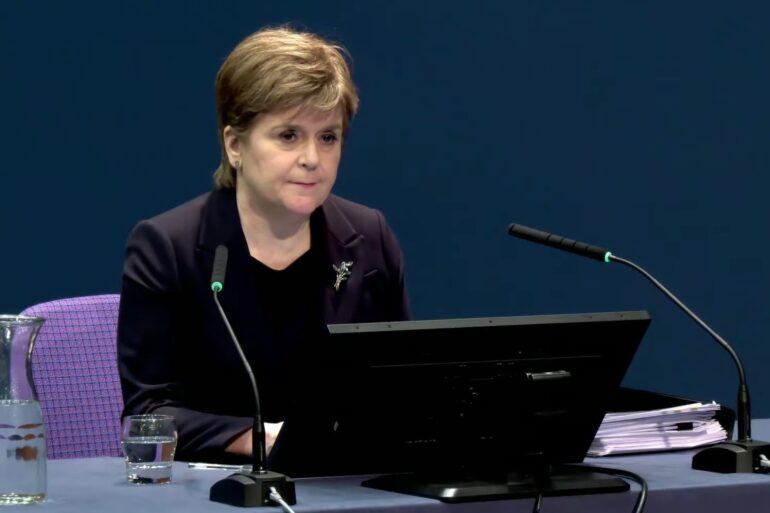 Sturgeon admits wishing she was not pandemic first minister