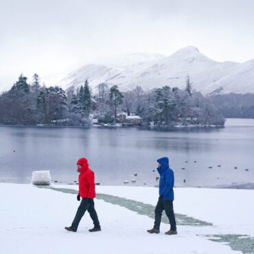 Temperature plummets as snow and ice warnings remain in place