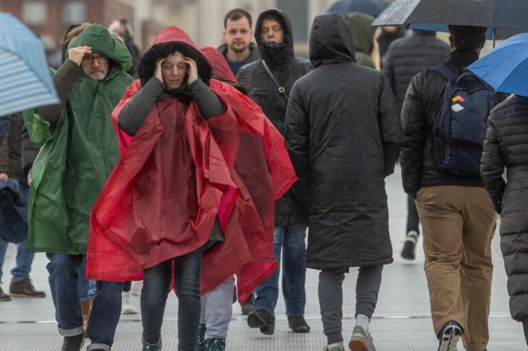 Travel disruption continues and 14,000 homes without power after Storm Gerrit