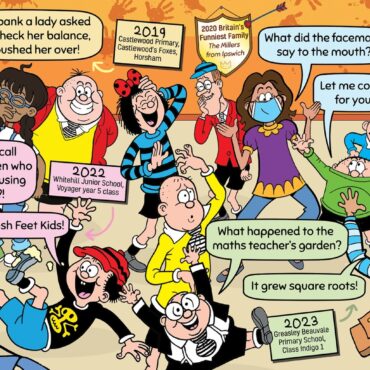 Beano launches hunt for Britain’s funniest children and teacher