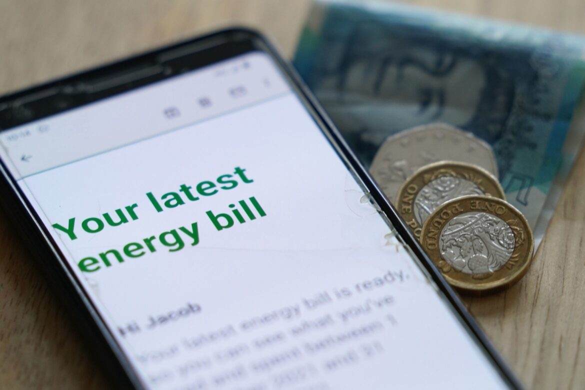 Energy bills fall to lowest point in two years