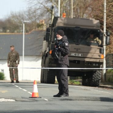 Evacuation of homes near unexploded bomb