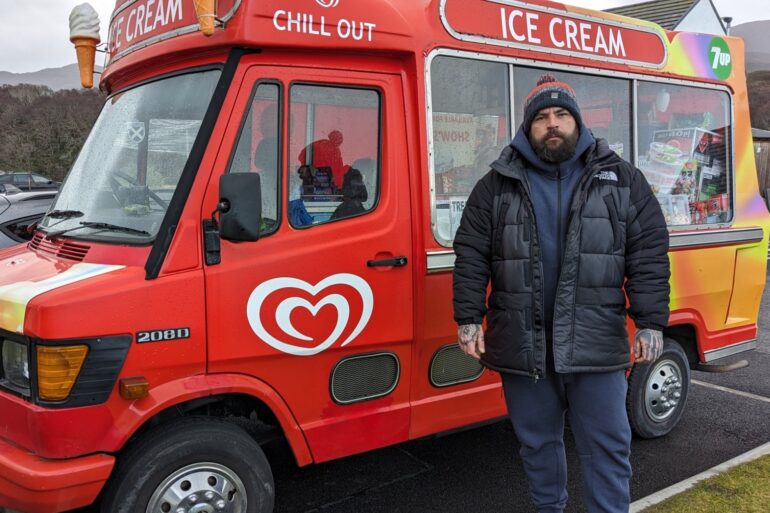 ‘Fantastic’ response to ice cream van selling groceries