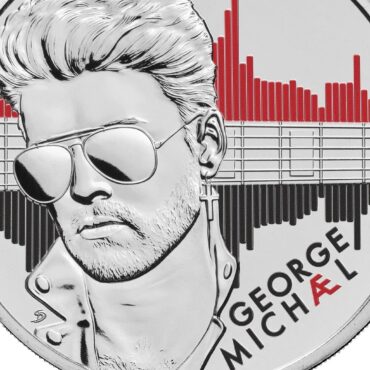 George Michael collectable coin unveiled by Royal Mint