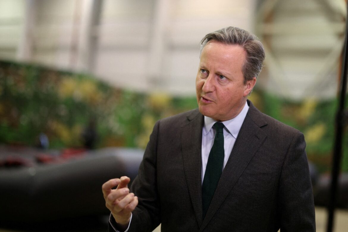 Lord Cameron urges China to pressure Iran on Houthi attacks