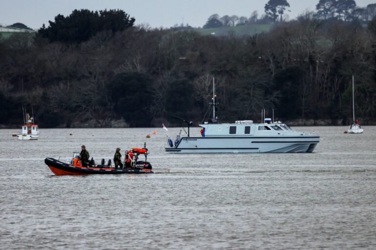 Plymouth bomb detonated at sea