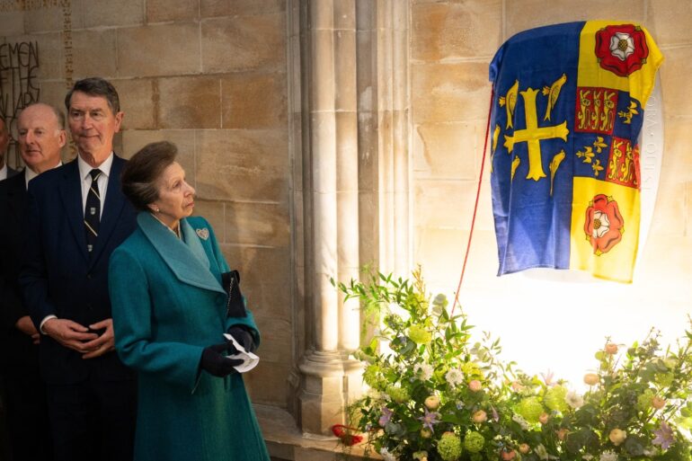 Princess Royal unveils Sir Ernest Shackleton memorial