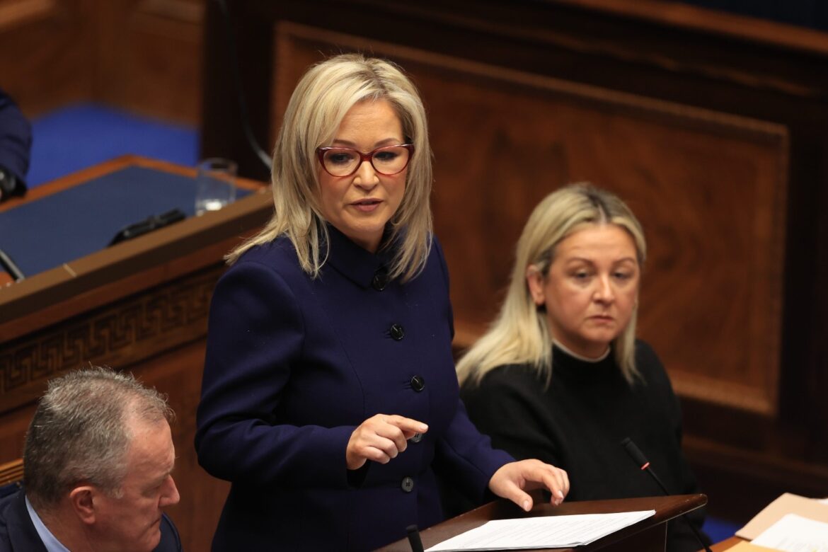 Sinn Fein’s Michelle O’Neill appointed NI First Minister