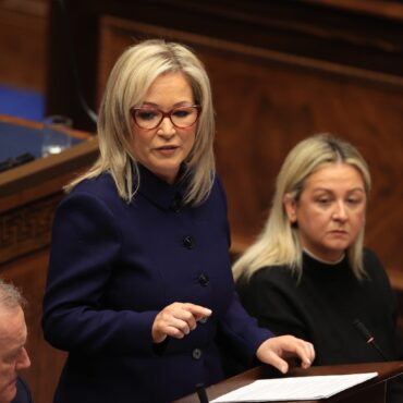 Sinn Fein’s Michelle O’Neill appointed NI First Minister