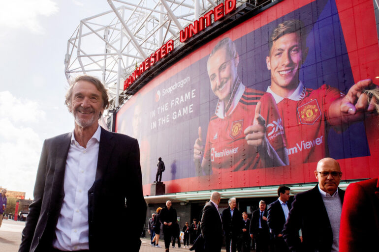 Sir Jim Ratcliffe completes United deal