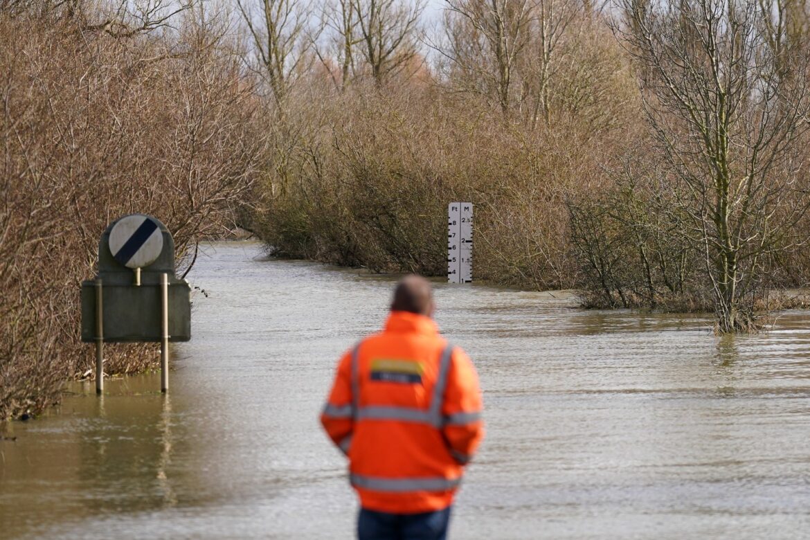 Wettest-ever February in some areas